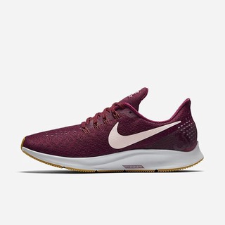 Adidasi Alergare Nike Air Zoom Pegasus 35 Dama Gri Violet Inchis | ZBSN-57139